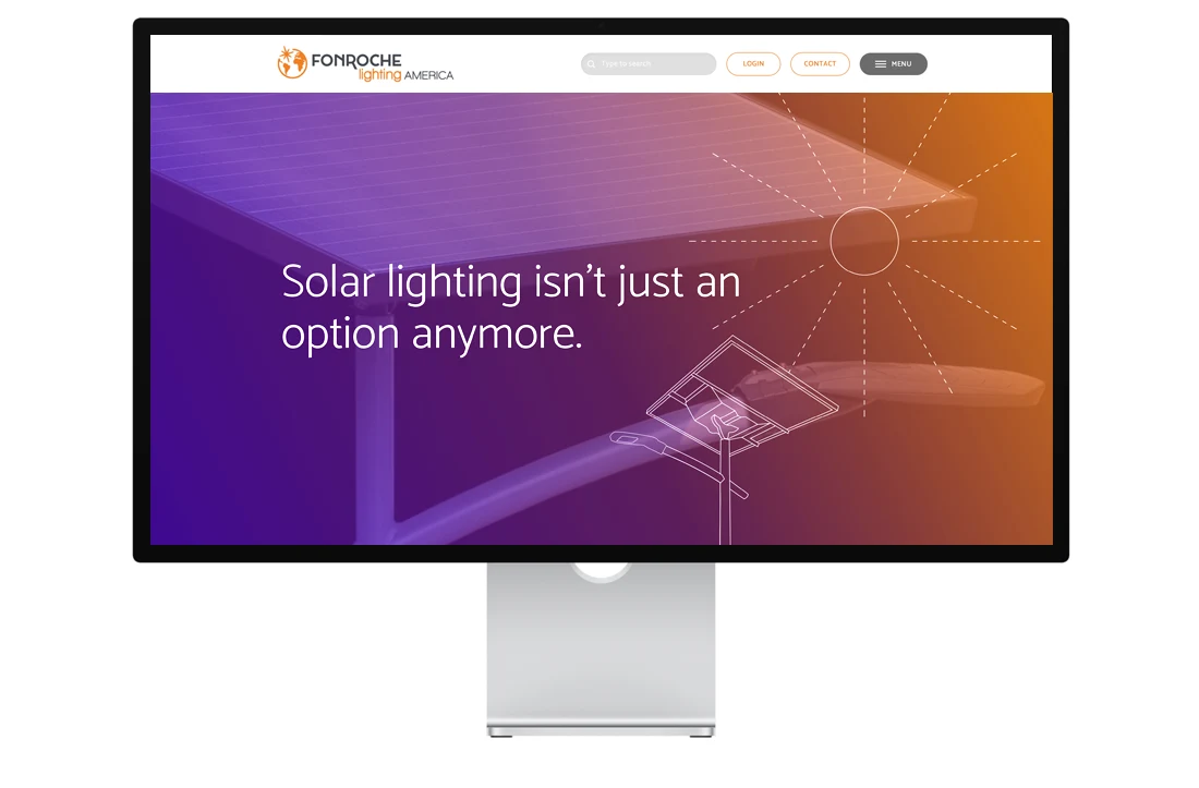 Fonroche Solar Lighting website